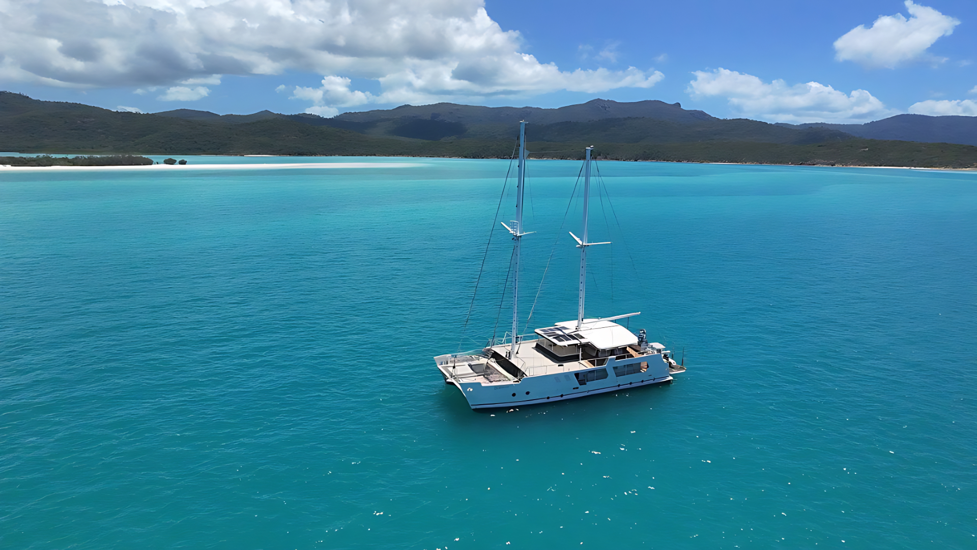 Gold Coast sunset sailing cruise aboard VOYŌ luxury superyacht